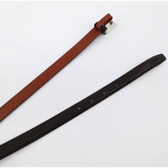 Bundle Lauren Ralph Lauren-Beverly Hills Polo Club Leather Belt Medium Brown - Picture 15 of 16